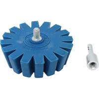 Conical Gear Eraser Wheel with Quick-Connect Arbor Adapter Auto Electric Service Ltd.