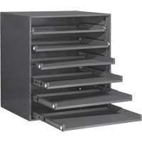 Armoire de rangement &agrave; cloisons, Acier, 6 compartiments, 20-5/16" la x 15-15/16" p, 21-7/8" h, Gris Auto Electric Service Ltd.