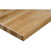Hardwood Workbench Top, 72" W x 30" D, Square Edge, 1-1/4" Thick Auto Electric Service Ltd.