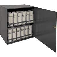 Armoire de rangement pour contenants a&eacute;rosol, Acier, 21-7/8" h x 15-15/16" la x 20-5/16" P, Gris Auto Electric Service Ltd.