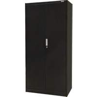 Hi-Boy Storage Cabinet, Steel, 4 Shelves, 72" H x 36" W x 18" D, Black Auto Electric Service Ltd.