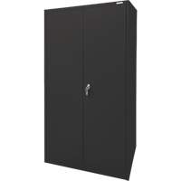 Storage Cabinet, Steel, 4 Shelves, 78" H x 36" W x 24" D, Black Auto Electric Service Ltd.