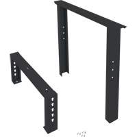 Pattes d'&eacute;tabli pour service industriel, Acier, 30" p x 34" h, Simple Auto Electric Service Ltd.