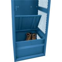 Casier pour &eacute;quipement, Acier, 24" la x 18" p x 72" h, Bleu fonc&eacute; Auto Electric Service Ltd.