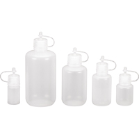 Bouteilles rondes &agrave; ouverture &eacute;troite, Ronde, 1/2 oz, Plastique Auto Electric Service Ltd.