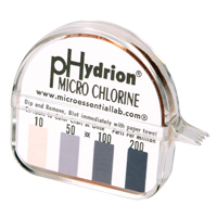Papier r&eacute;actif Hydrion Chlorine Phydrion CM-240 Auto Electric Service Ltd.