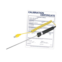 Immersion Thermocouple Probe with Calibration Certificate, 600 °C (1112°F) Max. Temp. Auto Electric Service Ltd.