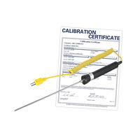 Needle Tip Thermocouple Probe with Calibration Certificate, 600 °C (1112°F) Max. Temp. Auto Electric Service Ltd.