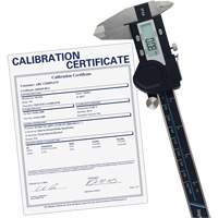 6" (150 mm) Digital Caliper with Traceable Calibration Certificate, 0.0005" (0.01 mm) Resolution, 0" - 6" (0 mm - 150 mm) Range Auto Electric Service Ltd.