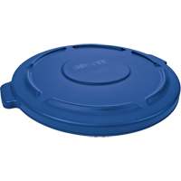 Couvercle rond pour poubelle Brute, Couvercle plat, Plastique, Convient aux contenants 22-1/4" dia. Auto Electric Service Ltd.