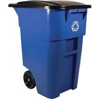Contenant roulant BRUTE, De bureau, Plastique, 50 gal. US Auto Electric Service Ltd.