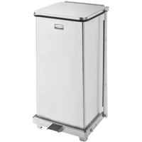 Defenders&reg; Square Step Can with Liner, Stainless Steel, 6.5 US gal. Capacity Auto Electric Service Ltd.