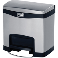 Slim Jim&reg; Waste Container, Stainless Steel, 4 US gal. Capacity Auto Electric Service Ltd.