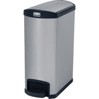 Slim Jim&reg; Waste Container, Stainless Steel, 13 US gal. Capacity Auto Electric Service Ltd.
