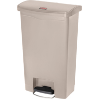 Slim Jim&reg; Waste Container, Resin, 13 US gal. Capacity Auto Electric Service Ltd.