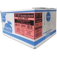 Sacs &agrave; d&eacute;chets de calibre industriel, T-Fort, 36" la x 26" lo, 1,17 mil, Noir Auto Electric Service Ltd.