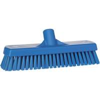 Deck & Wall Scrub Brush, Stiff Bristles, 12", Polyester, Blue Auto Electric Service Ltd.