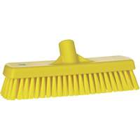 Brosse &agrave; r&eacute;curer pour planchers et murs, Crins Ferme, 12", Polyester, Jaune Auto Electric Service Ltd.