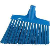Angle Broom Head, X-Coarse Bristles, 12", Polyester, Blue Auto Electric Service Ltd.