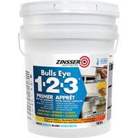 Bulls Eye 1-2-3&reg; Water-Base Primer, 18.9 L, Pail, White Auto Electric Service Ltd.