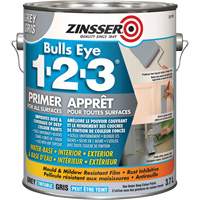 Bulls Eye 1-2-3&reg; Water-Base Primer, 3.78 L, Gallon, Grey Auto Electric Service Ltd.