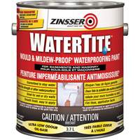 Watertite&reg; Mold & Mildew-Proof Waterproofing Paint, White, Eggshell, 3.78 L, Gallon Auto Electric Service Ltd.