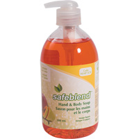 Savon pour les mains & le corps, 500 ml, Mangue papaye, Bouteille Auto Electric Service Ltd.