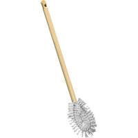 HD Toilet Brush with Wire Centre, 20" L, Polypropylene Bristles, Yellow Auto Electric Service Ltd.