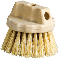Round Cleaning Brush, 5" L, Tampico Bristles, Beige Auto Electric Service Ltd.