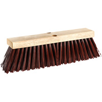 Barn & Street Push Broom, 16", X-Coarse, Polypropylene Bristles Auto Electric Service Ltd.