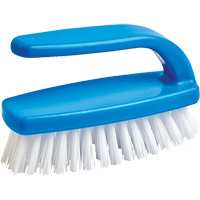 Nail Cleaning Brush, 4" L, Synthetic Bristles, Blue/White Auto Electric Service Ltd.
