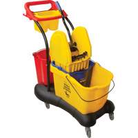 Multifunctional Mop Trolley, Down Press, 9.5 US Gal.(38 Quart), Yellow Auto Electric Service Ltd.