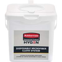 Seau de chargement pour chiffons microfibres, Blanc Auto Electric Service Ltd.