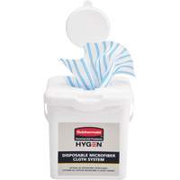 Seau de chargement pour chiffons microfibres, Blanc Auto Electric Service Ltd.