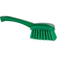 Brosse &agrave; r&eacute;curer avec manche court, Soies Doux, Longueur de 10-1/2", Vert Auto Electric Service Ltd.
