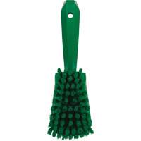Brosse &agrave; r&eacute;curer avec manche court, Soies Doux, Longueur de 10-1/2", Vert Auto Electric Service Ltd.