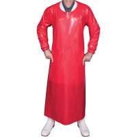 Top Dog 6 Mil. Gown, Large, Red, Polyurethane Auto Electric Service Ltd.