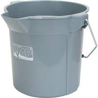 Round Bucket with Pouring Spout, 2.64 US Gal. (10.57 qt.) Capacity, Grey Auto Electric Service Ltd.