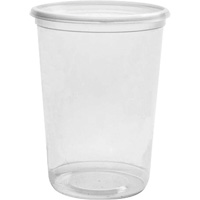 Magik 32 oz. Clear Deli Container without Lid, Plastic, Round Auto Electric Service Ltd.