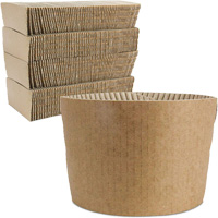 Kraft Coffee Cup Sleeves, Paper, 12 oz. - 20 oz., Brown Auto Electric Service Ltd.