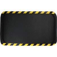 Tapis Hog Heaven, Losange, 3' x 5' x 5/8", Noir/Jaune, Nitrile Auto Electric Service Ltd.