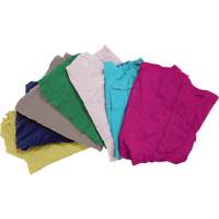 Recycled Material Wiping Rags, Cotton, Mix Colours, 10 lbs. Auto Electric Service Ltd.