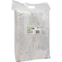 Recycled Material Wiping Rags, Cotton, White, 10 lbs. Auto Electric Service Ltd.