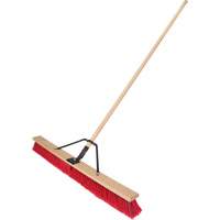 Balai-brosse &agrave; manche renforc&eacute;, 36", Moyen, Soies PVC Auto Electric Service Ltd.