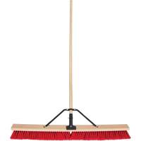 Balai-brosse &agrave; manche renforc&eacute;, 36", Moyen, Soies PVC Auto Electric Service Ltd.