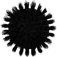 Brosse ronde HyDrive pour perceuse, Soies Tr&egrave;s ferme, Longueur de 3-1/10", Noir Auto Electric Service Ltd.