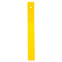 Poteau de garde-corps, Acier, 10-3/4" lo x 24" h, Jaune Auto Electric Service Ltd.
