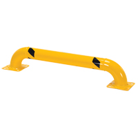 Low Profile Rack Guards, 4' W x 0.75' H, Yellow Auto Electric Service Ltd.