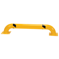 Low Profile Rack Guards, 4' W x 0.75' H, Yellow Auto Electric Service Ltd.