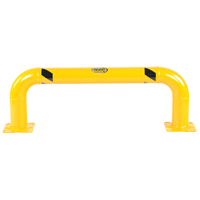 Low Profile Rack Guards, 4' W x 1.4' H, Yellow Auto Electric Service Ltd.